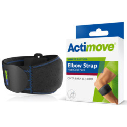 Actimove️ Cincha Ajustable Para El Codo, Color Negro, Talla Universal