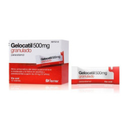 Gelocatil 500 mg 12 sobres granulado oral
