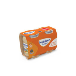 Nutriben Tarritos Pera Y Platano 2 X 120 G