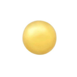 Pendiente Bola Dorada Pediatric 776