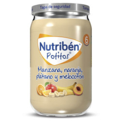 Nutriben Manzana Naranja Y Melocoton Tarrito 235 G