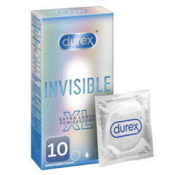 Durex Invisible Xl Preservativos 10 Uds.