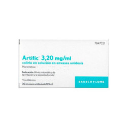 Artific 3,2 mg/ml colirio en solucion 30 monodosis 0,5 ml